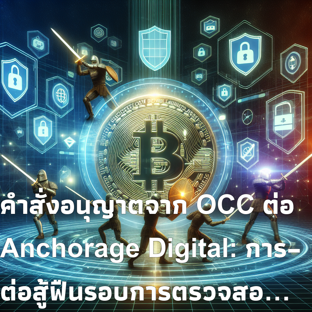 คำสั่งอนุญาตจาก OCC ต่อ Anchorage Digital: การต่อสู้ฟืนรอบการตรวจสอบ AML