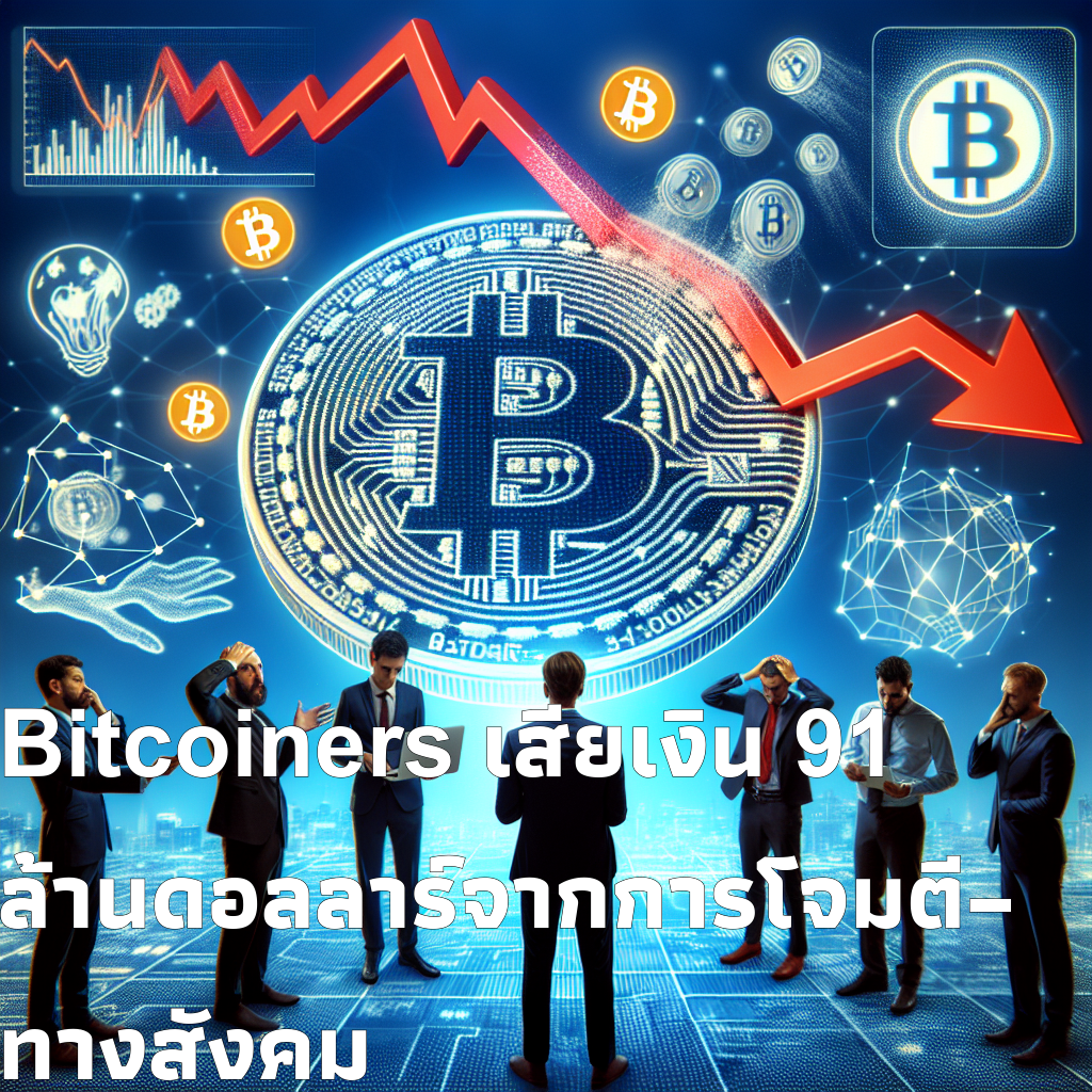 Bitcoiners เสียเงิน 91 ล้านดอลลาร์จากการโจมตีทางสังคม