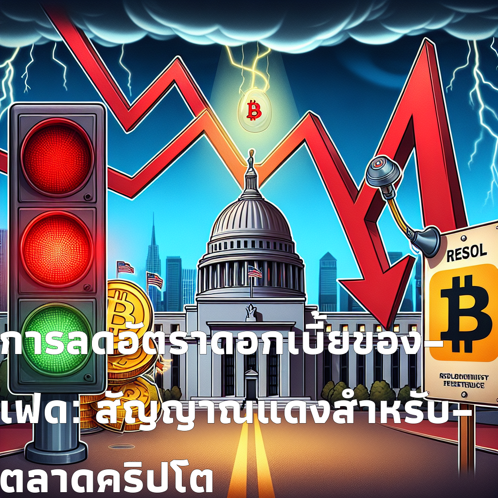การลดอัตราดอกเบี้ยของเฟด: สัญญาณแดงสำหรับตลาดคริปโต
