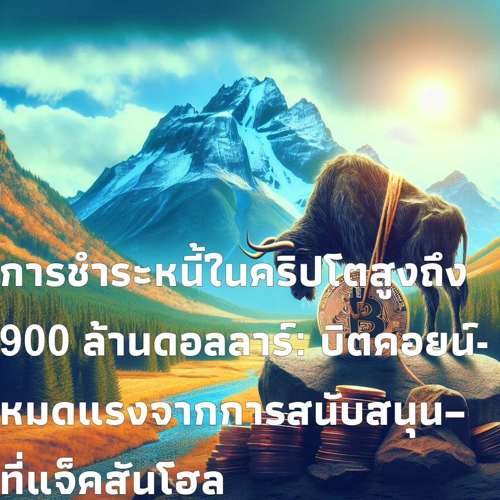 การชำระหนี้ในคริปโตสูงถึง 900 ล้านดอลลาร์: บิตคอยน์หมดแรงจากการสนับสนุนที่แจ็คสันโฮล