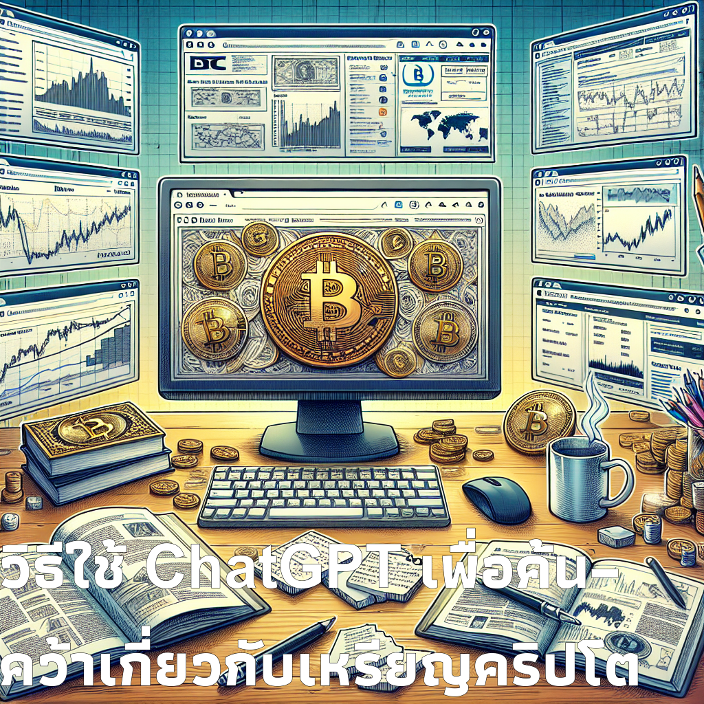 วิธีใช้ ChatGPT เพื่อค้นคว้าเกี่ยวกับเหรียญคริปโต