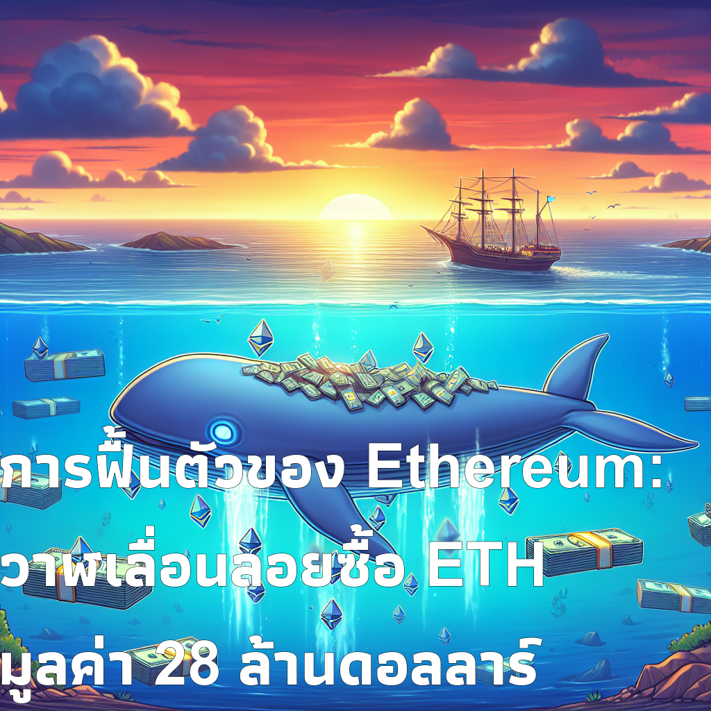 การฟื้นตัวของ Ethereum: วาฬเลื่อนลอยซื้อ ETH มูลค่า 28 ล้านดอลลาร์