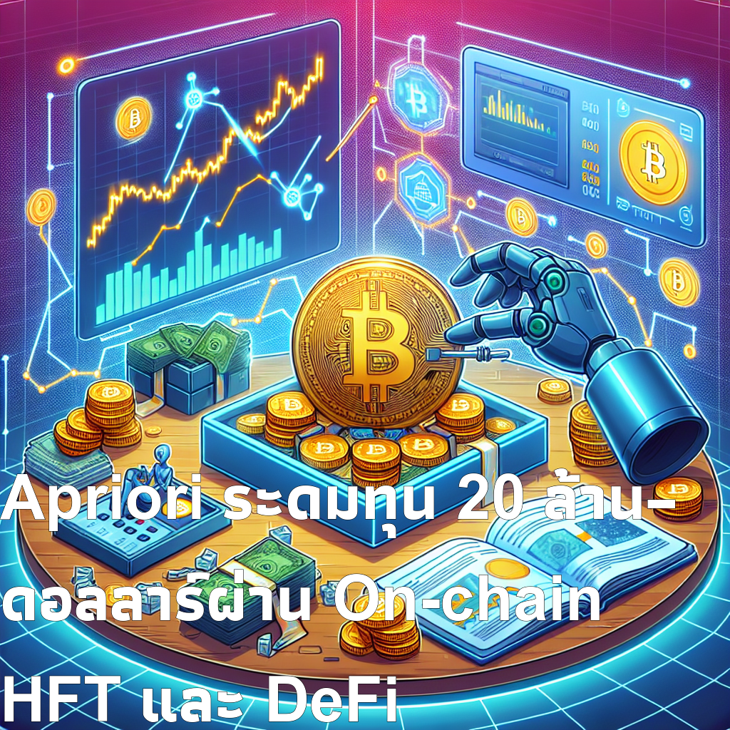 Apriori ระดมทุน 20 ล้านดอลลาร์ผ่าน On-chain HFT และ DeFi