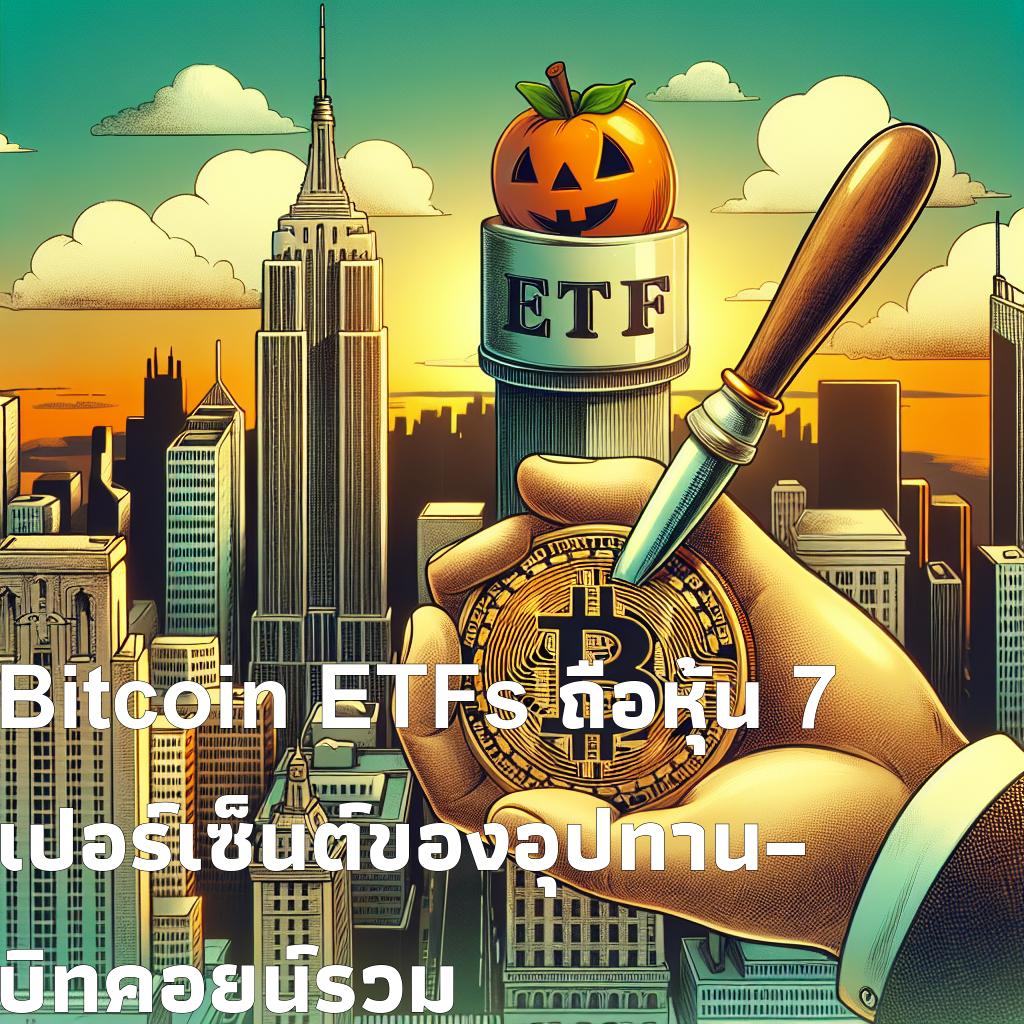Bitcoin ETFs ถือหุ้น 7 เปอร์เซ็นต์ของอุปทานบิทคอยน์รวม