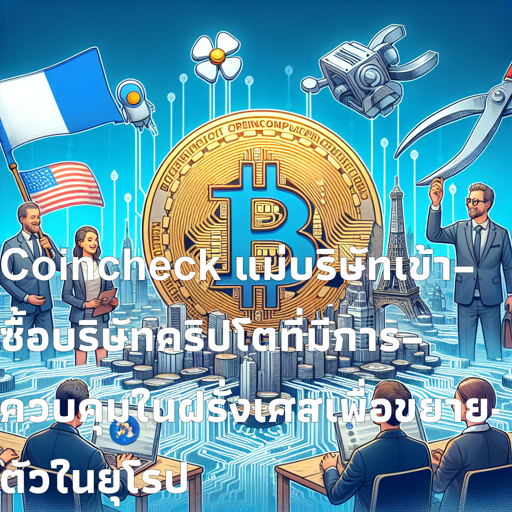 Coincheck แม่บริษัทเข้าซื้อบริษัทคริปโตที่มีการควบคุมในฝรั่งเศสเพื่อขยายตัวในยุโรป