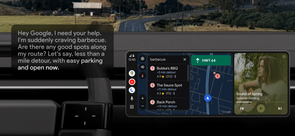 Gemini เริ่มเปิดให้บริการบน Android Auto ทั่วโลก